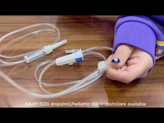 Antibacterial Air Inlet Disposable Infusion Set Non Pyrogen