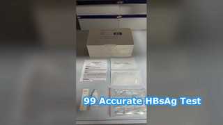 کیت تست سریع HBsAg دقت مواد مصرفی تشخیصی بالینی بیش از 99% برای شما
