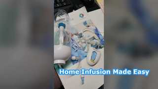 پمپ انفوزیون سرپایی پمپ الاستومری پوسته سخت Infusion Therapy Home Infusion Therapy را برای شما معرفی کنید