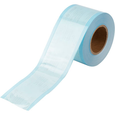 خرید 100mm*100mm مهر و موم گرما پزشکی استریلیزه گسیت رول کیسه آبی ساخت آنلاین