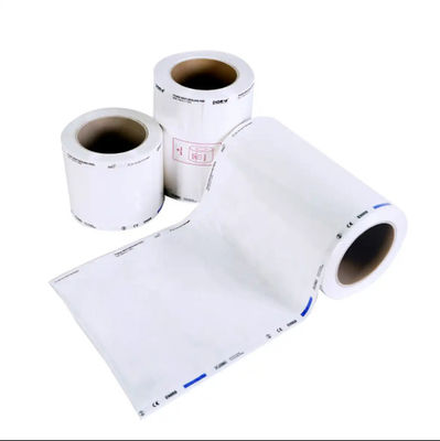 خرید 200mm*100mm Tyvek 2FS/1059B/1073B کیسه های پزشکی استریل Tyvek رول برای استریل پلاسمای ساخت آنلاین