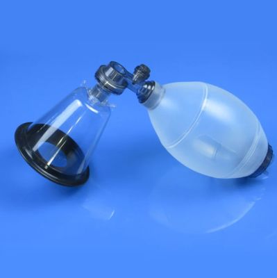 قیمت مناسب کامل کننده احیای دستی سیلیکونی قابل استفاده مجدد دامپزشکی آمبو با لوله اکسیژن، ماسک و سایزهای راه هوایی S/M/L آنلاین