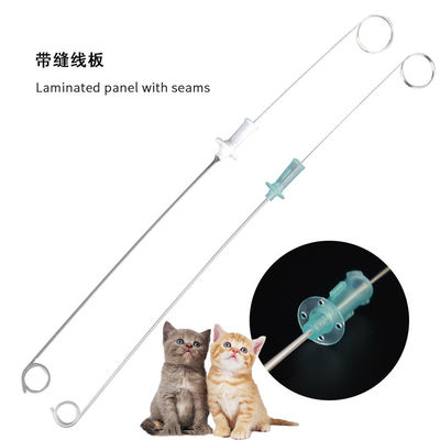 خرید کاتتر کلیه و یا استنت ادرار با استیل 3FR / 4FR 120mm / 130mm رادیوپاسیتی کامل برای سگ گربه تشخیص دستگاه ادرار ISO / FDA ساخت آنلاین