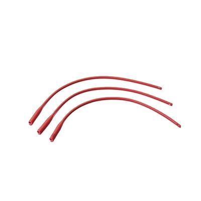خرید Medical-Grade Red Latex Urethral Adult Catheter with 400mm Length Class II and 5 Years Shelf Life ساخت آنلاین