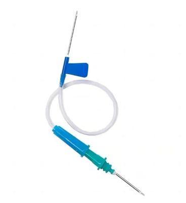 خرید Sterile Single Wing Scalp Vein Set with Disposable Ultra-Fine Needle for Blood Collection and IV Therapy ساخت آنلاین