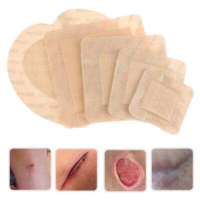 خرید Sterile Foam Dressing for Deep Wounds, Burns, and Ulcers with Absorbent Layer ساخت آنلاین