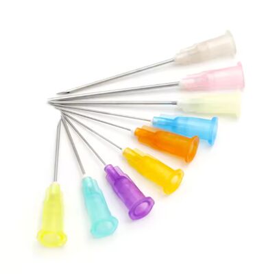 خرید سوزن پزشکی یکبار مصرف AILE با طول 13-38 میلی متر، سوزن زیرجلدی فولاد ضد زنگ 18G-30G برای تزریق استریل ساخت آنلاین