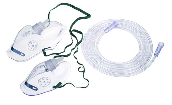 خرید ماسک صورت ماسک تنفسی لوله ای ستاره لومن ماسک اکسیژن تنفسی PVC متوسط ساخت آنلاین