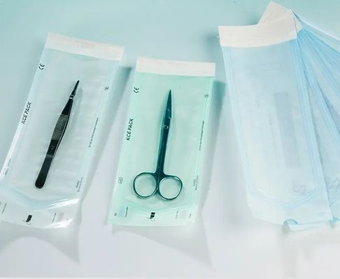 قیمت مناسب 5.7 Cm X 13 Cm Medical Sterile Bag Dental Packaging Peel Pack Self Seal استفاده می شود برای استریل سازی ابزار پزشکی دندانپزشکی آنلاین