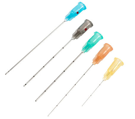 قیمت مناسب میکرو کانولای سوزن سر صاف 16G-30G با سوزن هیپودرمیک زیبایی SUS 304 آنلاین