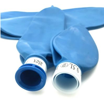 قیمت مناسب کیسه تنفسی بیوترینی بدون لاتکس آبی 0.5L-5L اتصال 22mm برای تهویه حیوانات آنلاین