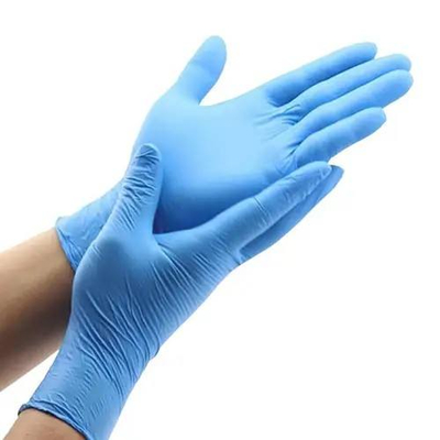 قیمت مناسب Powder Free Disposable Protection Gloves Blue Composite Mixed Acid Alkali Resistant High Elastic Hands آنلاین
