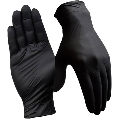 قیمت مناسب Custom Disposable Medical Nitrile Gloves Safety Protective Examination Powder Free Blue Black آنلاین