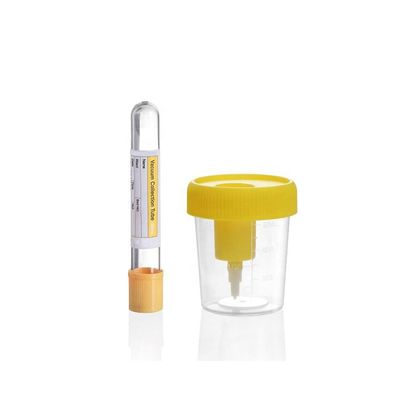 قیمت مناسب Disposable Urine Cup with Needle Vacuum Urine Specimen Collection Cup 60ml 90ml 100ml 120ml with Needle آنلاین