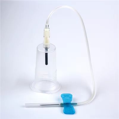 قیمت مناسب Disposable 23G Butterfly Blood Collection Needle Set with Holder for Clinical and Patient Care آنلاین