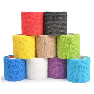 قیمت مناسب CE Certified Non-Woven Self-Adhesive Bandage with Custom Patterns and 3 Years Shelf Life آنلاین