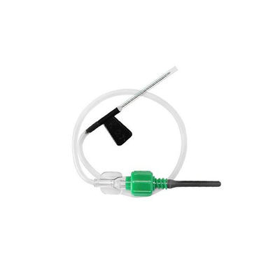 قیمت مناسب 18-27G سوزن پروانه ی پزشکی یکبار مصرف - EO ستریل چند رنگی کد شده وینه ی سر را برای تناسخ عروق بالینی استفاده می کند آنلاین