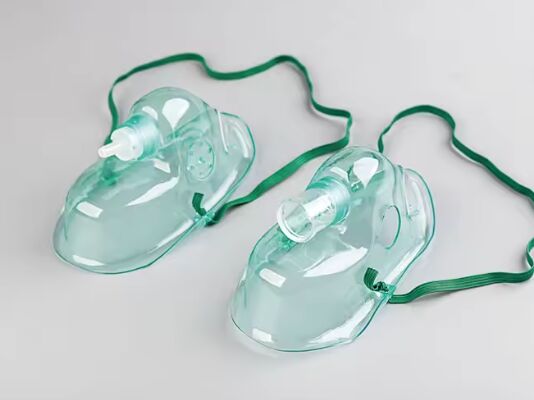 قیمت مناسب ماسک بیهوشی و تنفسی درجه پزشکی PVC/سیلیکون با کانکتور لوئر قابل تنظیم و بسته‌بندی استریل آنلاین